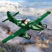 Sluban Army WWII - Budapest ostroma: Me-262 vadászgép építőjáték készlet
