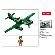 Sluban Army WWII - Budapest ostroma: Me-262 vadászgép építőjáték készlet