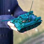 Sluban Model Bricks Army - szovjet T34-85 közepes harckocsi építőjáték készlet