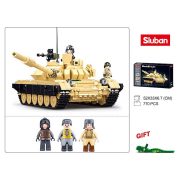 Sluban Model Bricks Army - 2 az 1-ben T-72B3 és T-72M1 harckocsi építőjáték készlet
