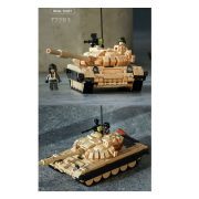 Sluban Model Bricks Army - 2 az 1-ben T-72B3 és T-72M1 harckocsi építőjáték készlet