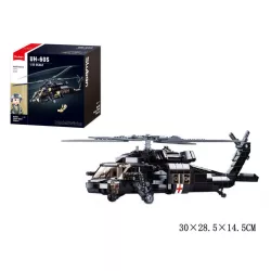   Sluban Model Bricks Army - Katonai orvosi helikopter építőjáték készlet