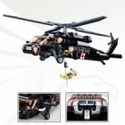 Sluban Model Bricks Army - Katonai orvosi helikopter építőjáték készlet