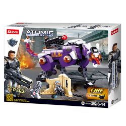 Sluban Atomic Storm - Robot farkas építőjáték készlet