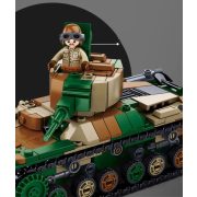 Sluban Army WWII - 2 az 1-ben Type 97 Chi-Ha közepes harckocsi építőjáték készlet