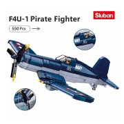 Sluban Army WWII - F4U Corsair vadászgép építőjáték készlet 