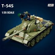 Sluban Model Bricks Army - 3 az 1-ben T-54S közepes harckocsi építőjáték készlet