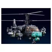 Sluban Model Bricks Army - KA-52S harci helikopter építőjáték készlet