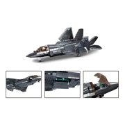 Sluban Model Bricks Army - J-35S szuperszonikus vadászbombázó repülőgép építőjáték készlet