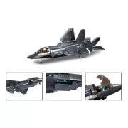 Sluban Model Bricks Army - J-35S szuperszonikus vadászbombázó repülőgép építőjáték készlet