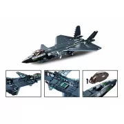 Sluban Model Bricks Army - J-20 szuperszonikus vadászbombázó repülőgép építőjáték készlet