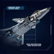 Sluban Model Bricks Army - J-20 szuperszonikus vadászbombázó repülőgép építőjáték készlet