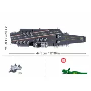 Sluban Model Bricks Army - Shandong repülőgép-hordozó