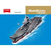 Sluban Model Bricks Army - Shandong repülőgép-hordozó