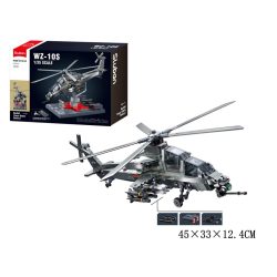   Sluban Model Bricks Army - WZ-10S harci helikopter építőjáték készlet
