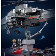 Sluban Model Bricks Army - WZ-10S harci helikopter építőjáték készlet