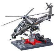 Sluban Model Bricks Army - WZ-10S harci helikopter építőjáték készlet