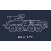 Sluban Model Bricks Army - BTR-80AS IFV 