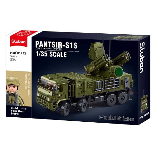 Sluban Model Bricks Army - Pantsir S1S