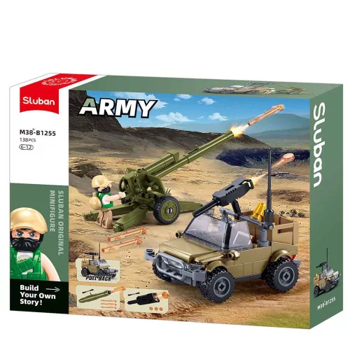 Sluban Army - IFR D30S howitzer építőjáték készlet
