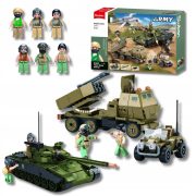 Sluban Army - Katonai hadművelet építőjáték készlet