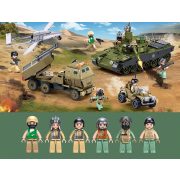 Sluban Army - Katonai hadművelet építőjáték készlet