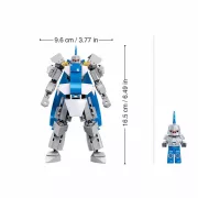 Sluban Exosuit -  Zászlóvivő  harcos robot építőjáték készlet