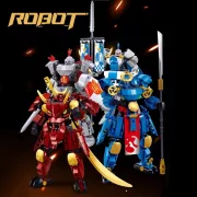 Sluban Exosuit -  Zászlóvivő  harcos robot építőjáték készlet
