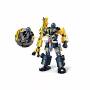Sluban Exosuit -  2 in 1 Sárga robot és daru építőjáték készlet