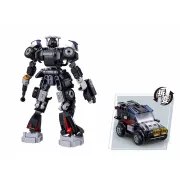 Sluban Exosuit -  2 in 1 Fekete robot és terepjáró építőjáték készlet