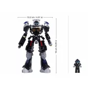 Sluban Exosuit -  2 in 1 Fekete robot és terepjáró építőjáték készlet