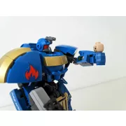 Sluban Exosuit -  Kék páncélos robotharcos építőjáték készlet