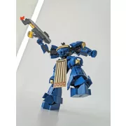Sluban Exosuit -  Kék páncélos robotharcos építőjáték készlet