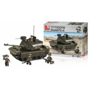 Sluban Army – Combat tank építőjáték készlet figurákkal
