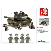 Sluban Army – Combat tank építőjáték készlet figurákkal