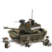 Sluban Army – Combat tank építőjáték készlet figurákkal