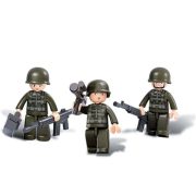 Sluban Army – Combat tank építőjáték készlet figurákkal