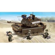Sluban Army – Combat tank építőjáték készlet figurákkal