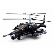 Sluban Model Bricks Army - Kamov KA-50 harci helikopter építőjáték készlet