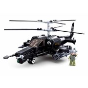 Sluban Model Bricks Army - Kamov KA-50 harci helikopter építőjáték készlet