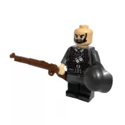 Katonai építőjáték figura - világháborús német katona