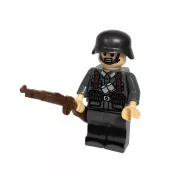 Katonai építőjáték figura - világháborús német katona