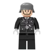 Katonai építőjáték figura szett - 8 db különböző második világháborús katonafigura