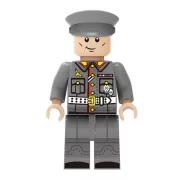 Katonai építőjáték figura szett - 8 db különböző második világháborús katonafigura