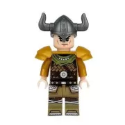 Építőjáték figura készlet - viking hadsereg építőjáték készlet - 12 db figura számos kiegészítővel